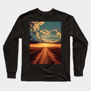 Open and Wide Long Sleeve T-Shirt